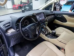 2021 Toyota Alphard Hybrid 2.5L Premium, чёрный — фото 6