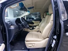 2021 Toyota Alphard Hybrid 2.5L Premium, чёрный — фото 12