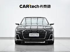 2023 Audi A8L 50 TFSI quattro Select, чёрный — фото 3