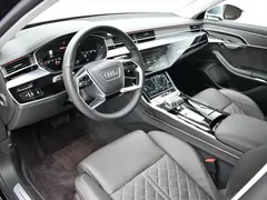 2023 Audi A8L 50 TFSI quattro Select, чёрный — фото 9