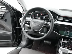 2023 Audi A8L 50 TFSI quattro Select, чёрный — фото 12
