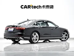 2023 Audi A8L 50 TFSI quattro Select, чёрный — фото 31