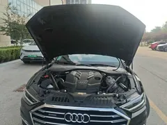 2021 Audi A8L 50 TFSI quattro Comfort, чёрный — фото 5