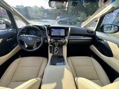 2021 Toyota Alphard Hybrid 2.5L Premium, белый — фото 7