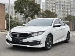 2019 Honda Civic 220TURBO CVT, белый — фото 1