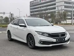 2019 Honda Civic 220TURBO CVT, белый — фото 3