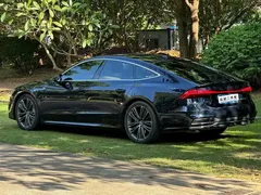 2022 Audi A7 45 TFSI, чёрный — фото 9