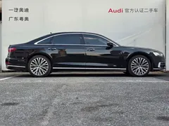 2019 Audi A8 Plus L 50 TFSI quattro Luxury, чёрный — фото 3