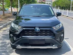 2021 Toyota RAV4 2.5L Hybrid E-CVT 4WD Elite Plus, чёрный — фото 1