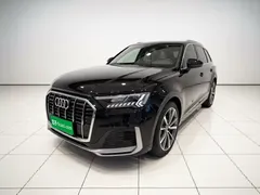 2022 Audi Q7 55 TFSI quattro S line Sport, чёрный — фото 1