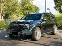 2023 Mercedes-Benz GLS 450 4MATIC Fashion, зелёный — фото 1
