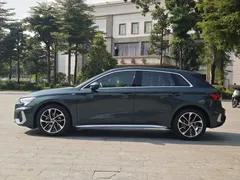 2021 Audi A3 Sportback 35 TFSI Sport, зелёный — фото 4
