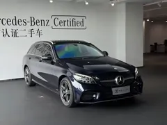 2020 Mercedes-Benz C-Class C 260 Wagon, синий — фото 6