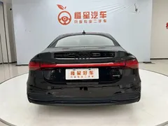 2022 Audi A7L 45 TFSI quattro S-line, чёрный — фото 6