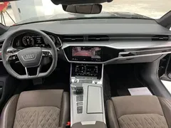 2022 Audi A7L 45 TFSI quattro S-line, чёрный — фото 11