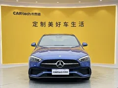 2022 Mercedes-Benz C-Class C 260 L Sport, синий — фото 3