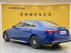 2022 Mercedes-Benz C-Class C 260 L Sport, синий — фото 6