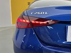 2022 Mercedes-Benz C-Class C 260 L Sport, синий — фото 8