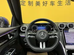 2022 Mercedes-Benz C-Class C 260 L Sport, синий — фото 33