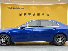 2022 Mercedes-Benz C-Class C 260 L Sport, синий — фото 44
