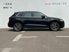 2020 Audi Q5L 40 TFSI Fashion, чёрный — фото 3