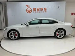 2024 Audi A7L 45 TFSI quattro S-line, белый — фото 3