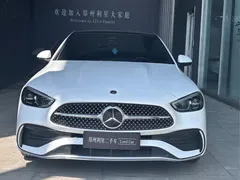 2023 Mercedes-Benz C-Class C 350 eL PHEV, белый — фото 2