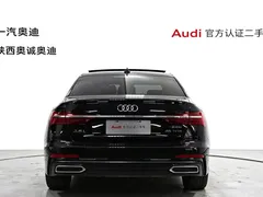 2021 Audi A6L 45 TFSI Sport, чёрный — фото 4