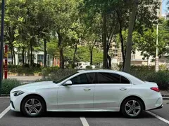 2022 Mercedes-Benz C-Class C 200 L Sport, белый — фото 2