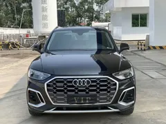 2022 Audi Q5L 45T Luxury Dynamic, чёрный — фото 2