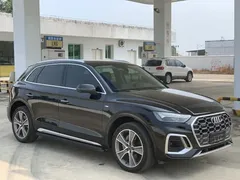 2022 Audi Q5L 45T Luxury Dynamic, чёрный — фото 3