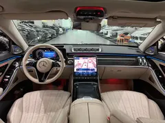 2021 Mercedes-Benz S-Class S 400 L Luxury, чёрный — фото 4