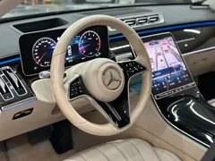 2021 Mercedes-Benz S-Class S 400 L Luxury, чёрный — фото 9