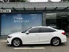 2022 Honda Civic 180TURBO CVT Shangdong, белый — фото 3