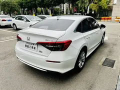 2022 Honda Civic 180TURBO CVT Shangdong, белый — фото 6