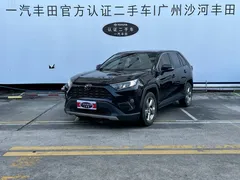 2021 Toyota RAV4 Hybrid 2.5L E-CVT 2WD Elite, чёрный — фото 1