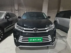 2021 Toyota Highlander 2.0T 4WD Luxury 7, чёрный — фото 2