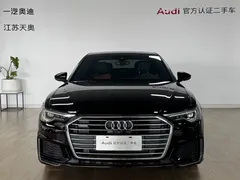 2021 Audi A6L 45 TFSI quattro Select Sport, чёрный — фото 2