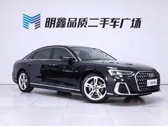 2023 Audi A8L 50 TFSI quattro Select, чёрный — фото 5