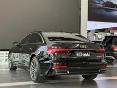 2021 Audi A6L 55 TFSI quattro Premium Dynamic, чёрный — фото 1