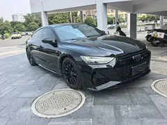 2021 Audi A7 45 TFSI, чёрный — фото 3