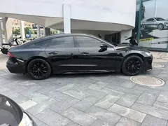 2021 Audi A7 45 TFSI, чёрный — фото 4