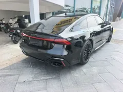 2021 Audi A7 45 TFSI, чёрный — фото 7