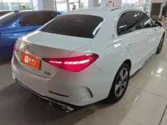 2022 Mercedes-Benz C-Class C 200 L Sport, белый — фото 1