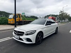 2021 Mercedes-Benz C-Class C 260 L Sport, белый — фото 1