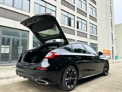 2023 Honda Civic Hatchback 240TURBO CVT, чёрный — фото 13