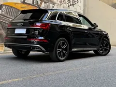 2021 Audi Q5L 40 TFSI Fashion Sport, чёрный — фото 2