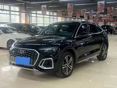 2021 Audi Q5L Sportback 40 TFSI Luxury, чёрный — фото 1