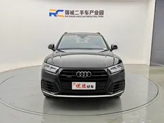 2020 Audi Q5L 45 TFSI Premium Fashion, чёрный — фото 2