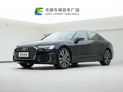 2021 Audi A6L 45 TFSI quattro Select Sport, чёрный — фото 1